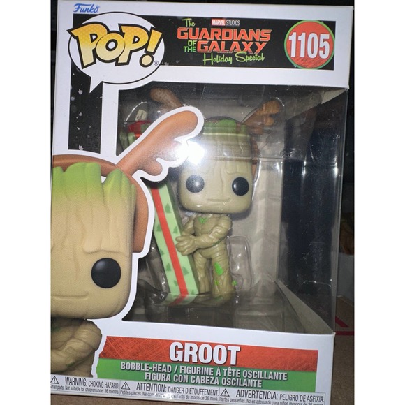 Funko Pop! Guardian of the Galaxy - Groot [Christmas Special] - Picture 12 of 14
